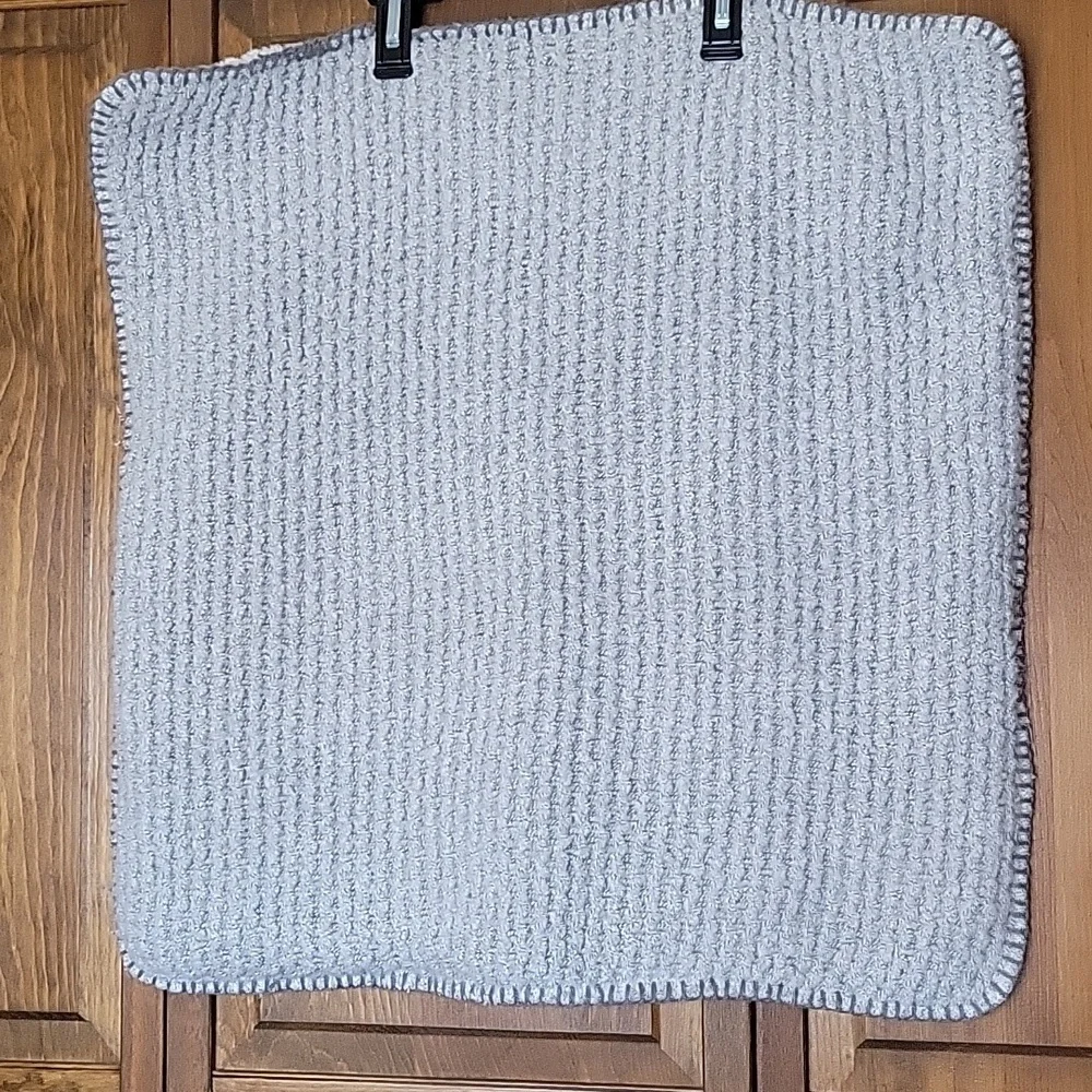 Pottery Barn THERMAL SHERPA BACK KNIT Accent Throw Pillow Cover
